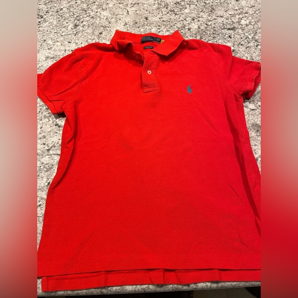 Polo by Ralph Lauren Red Shirt youth size medium